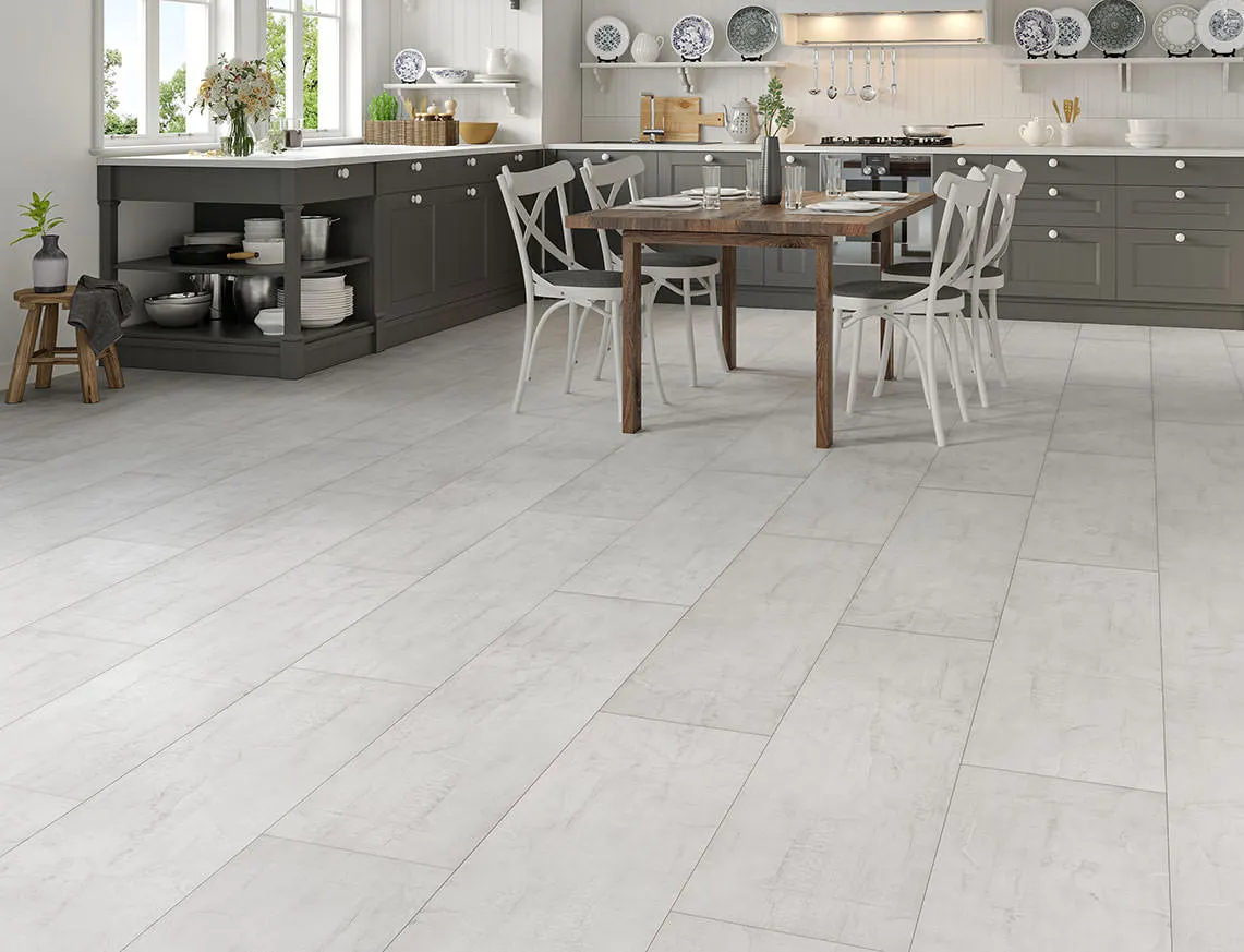 AGT Mood 10mm Laminate - Malta laid in a room
