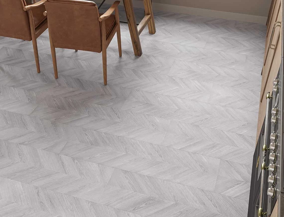 AGT Pruva 8mm Laminate - Marsala in a room
