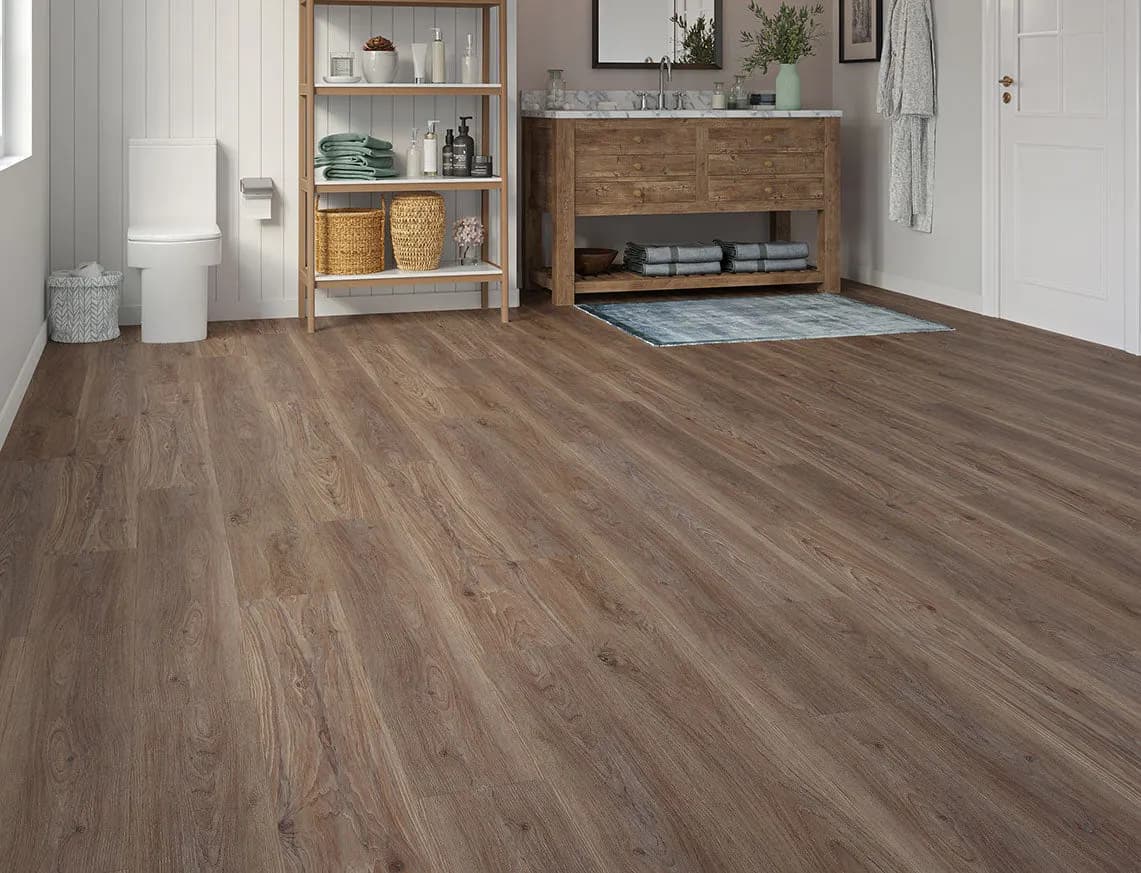 Ballycastle Oak SPC LVT laid in a room