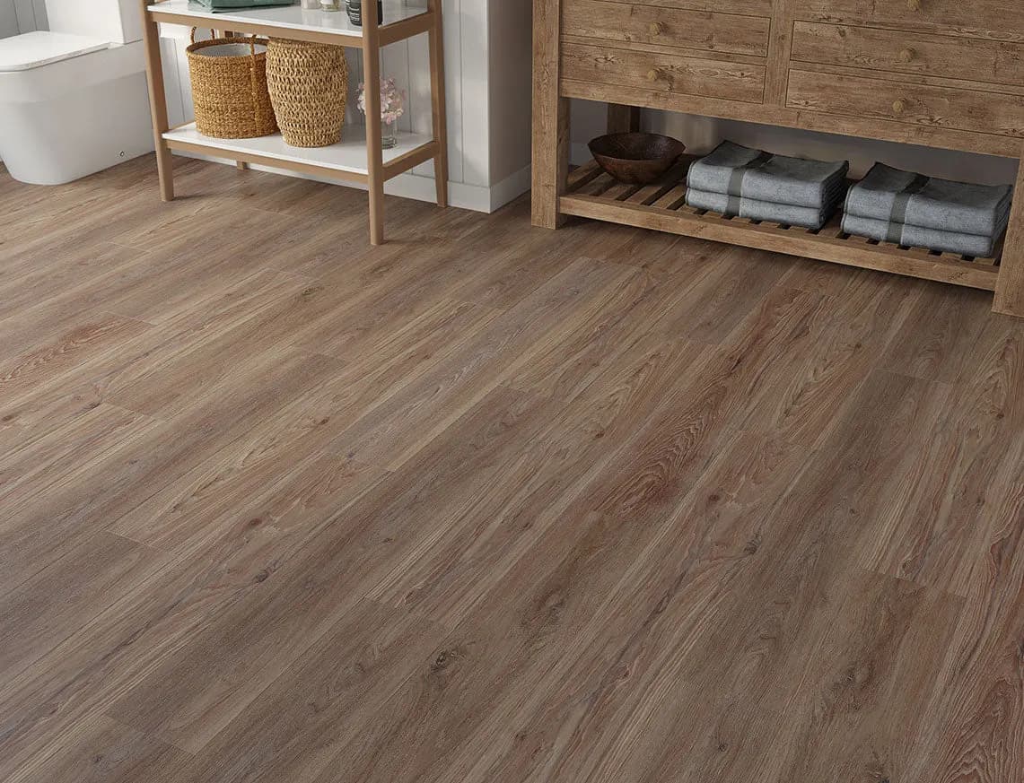 Ballycastle Oak SPC LVT in a room