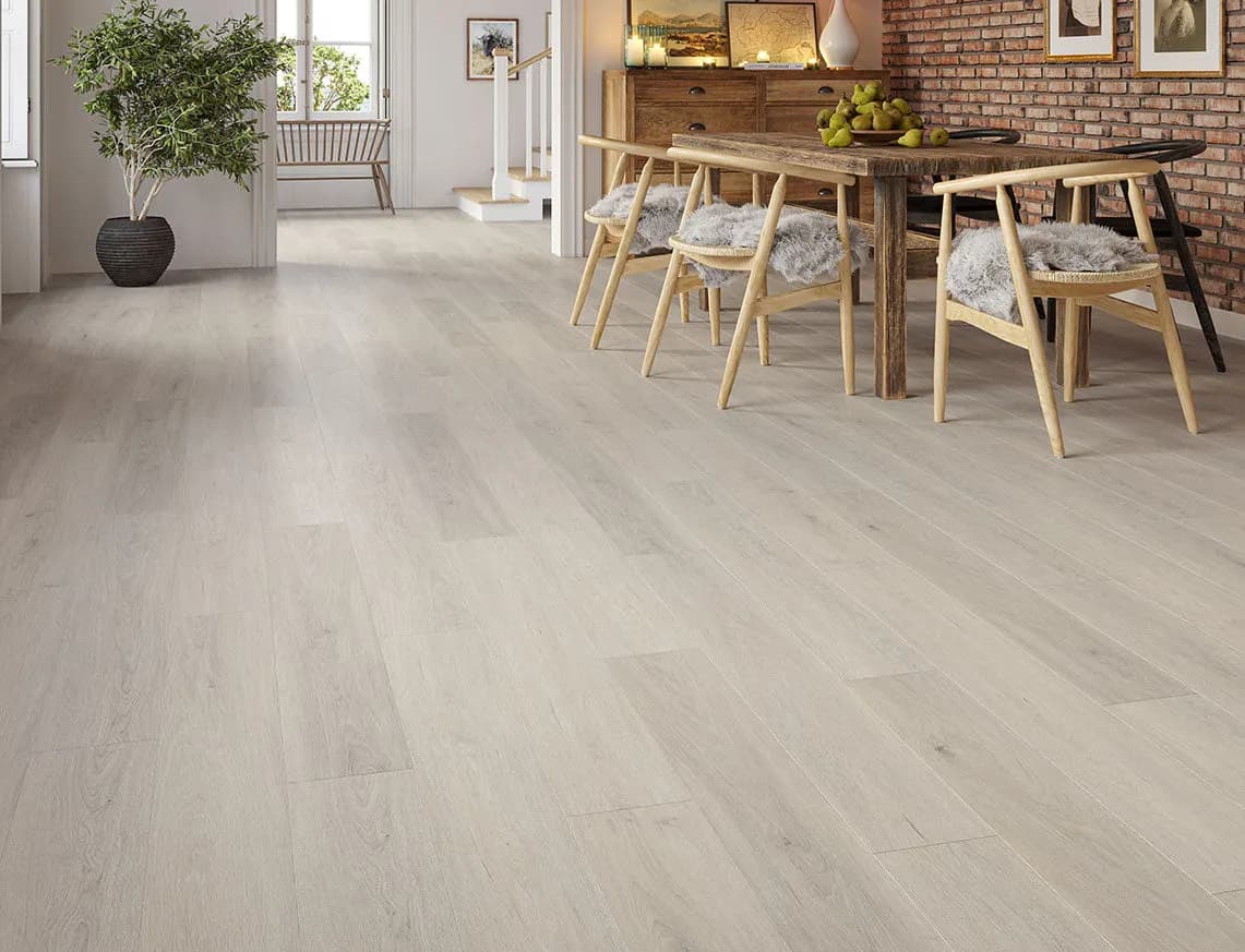 Barafundle Oak SPC LVT laid in a room