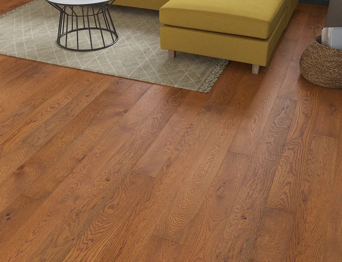 Beaumont Engineered Oak in a room