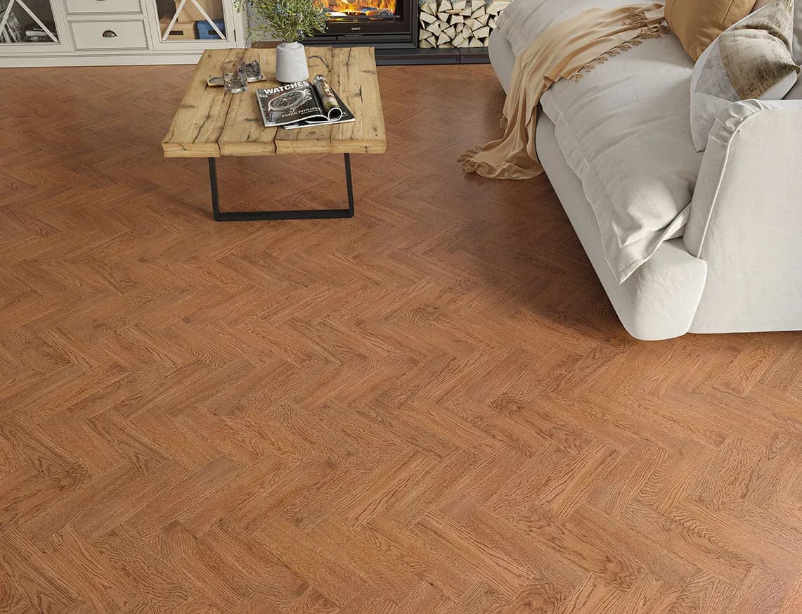 Bowland Engineered Oak in a room