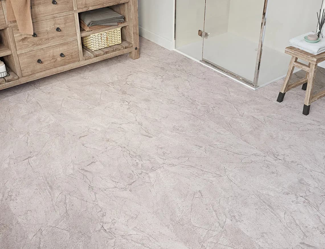 Calshot Tile SPC LVT in a room