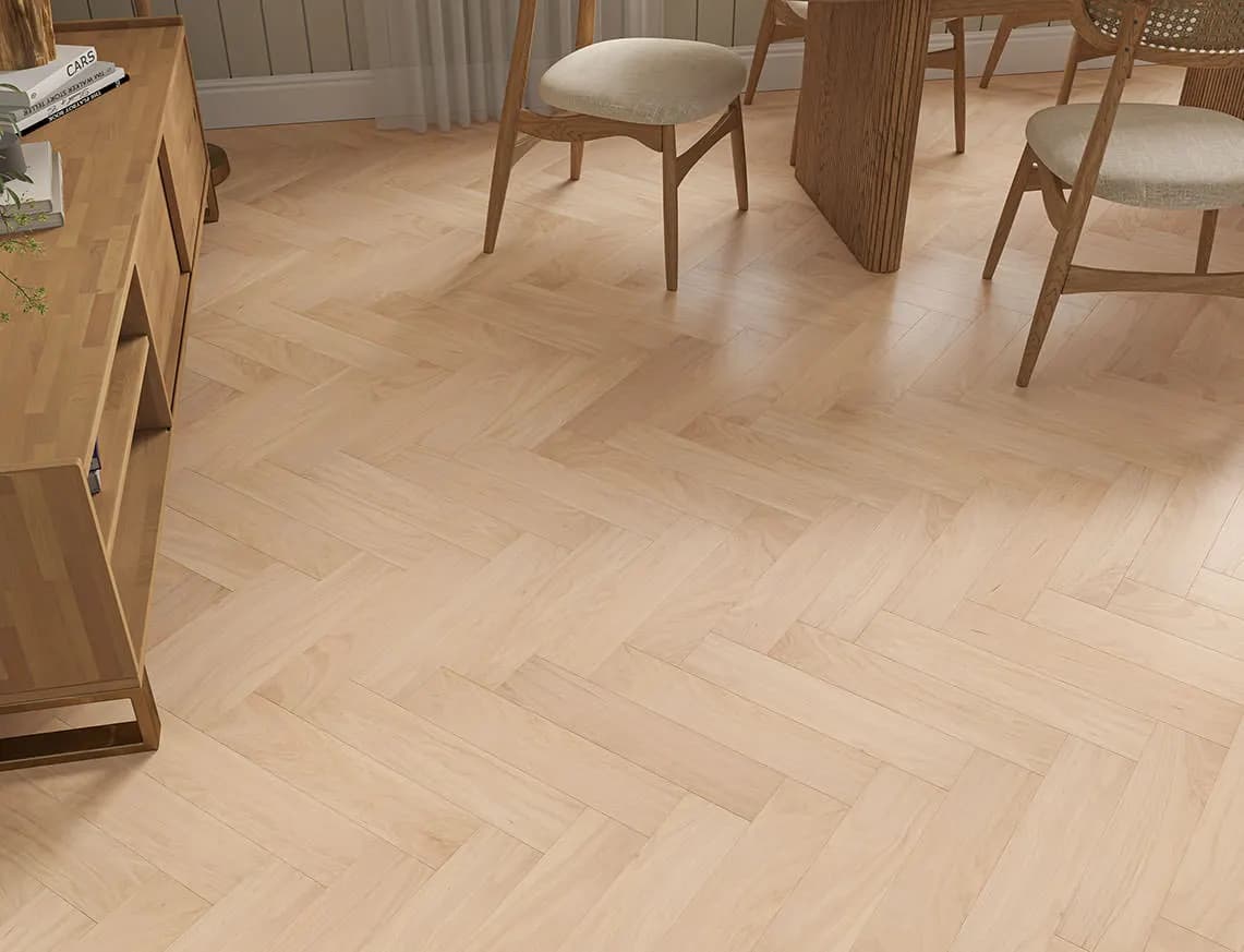 Calverley Engineered Oak in a room