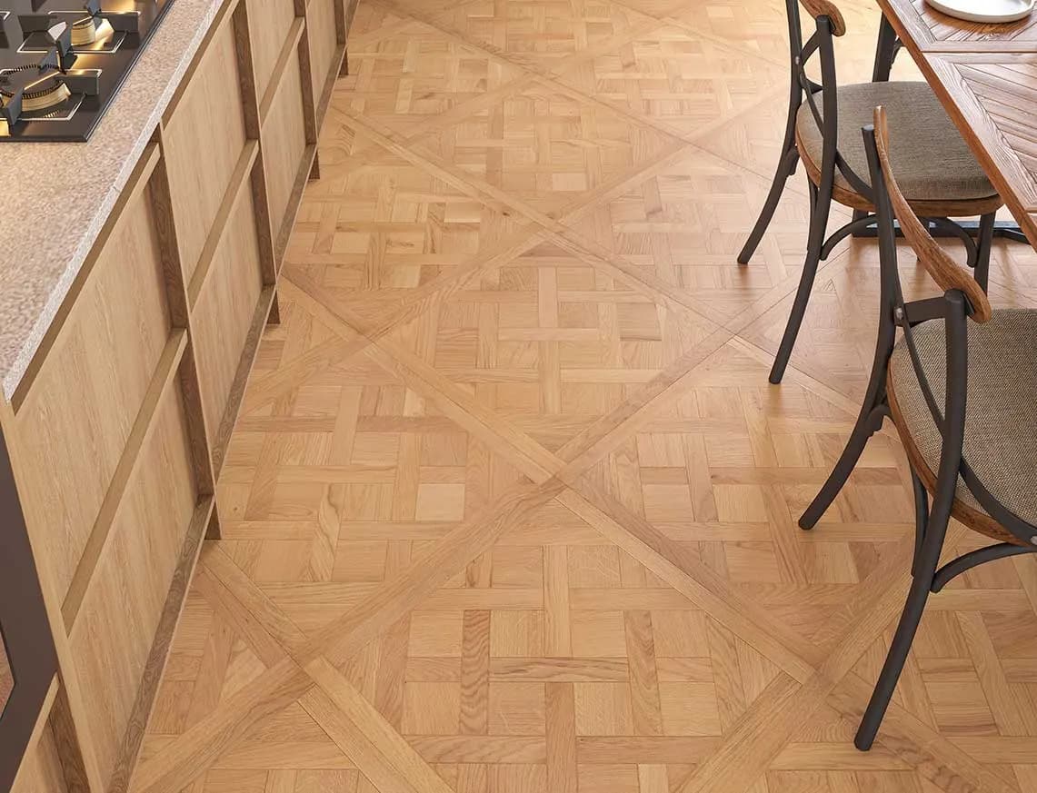 Charme Engineered Oak in a room