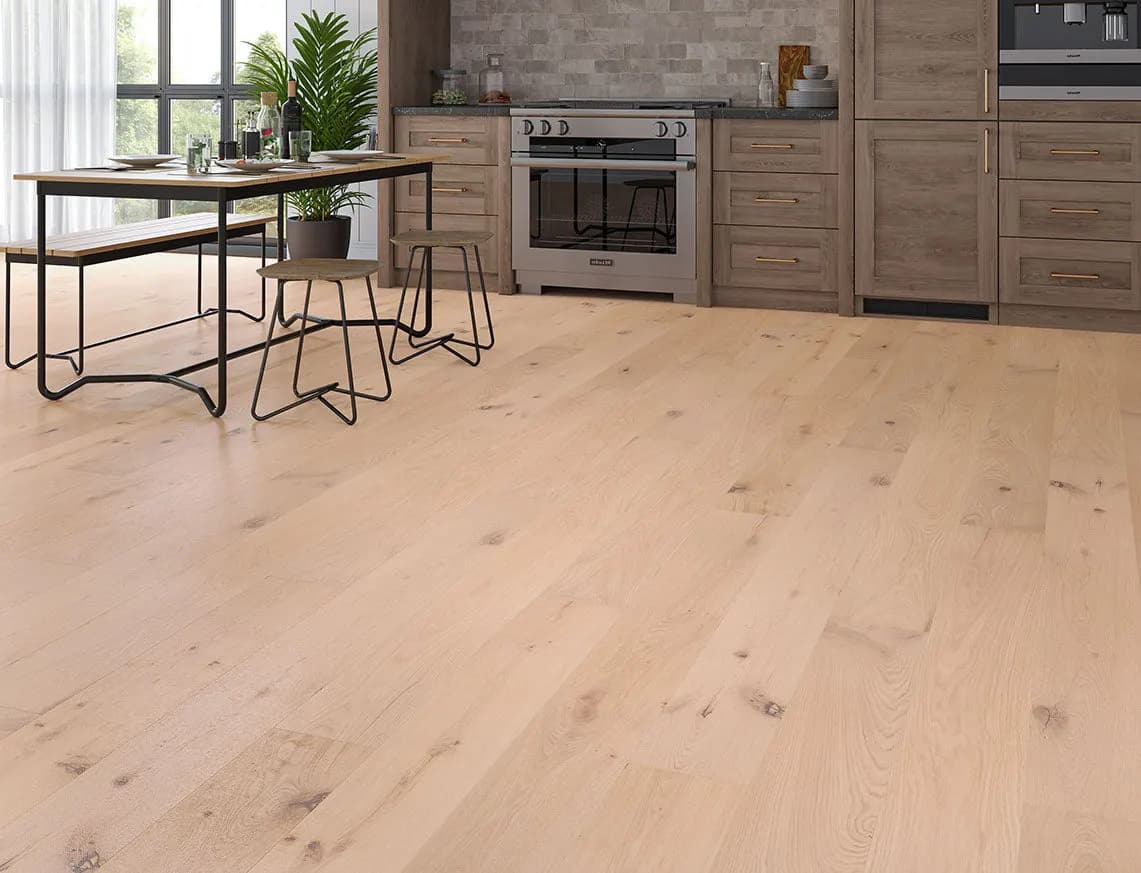 Dalby Engineered Oak laid in a room
