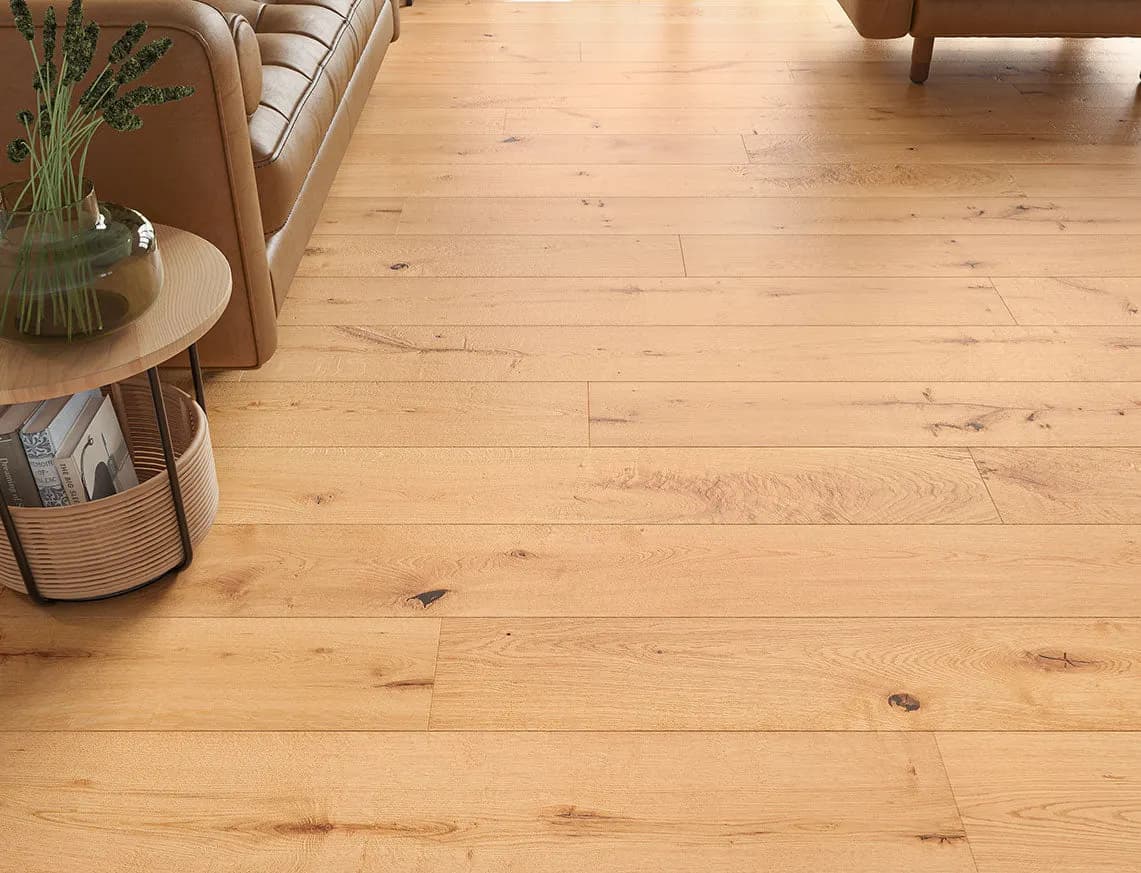 Delamere Engineered Oak in a room