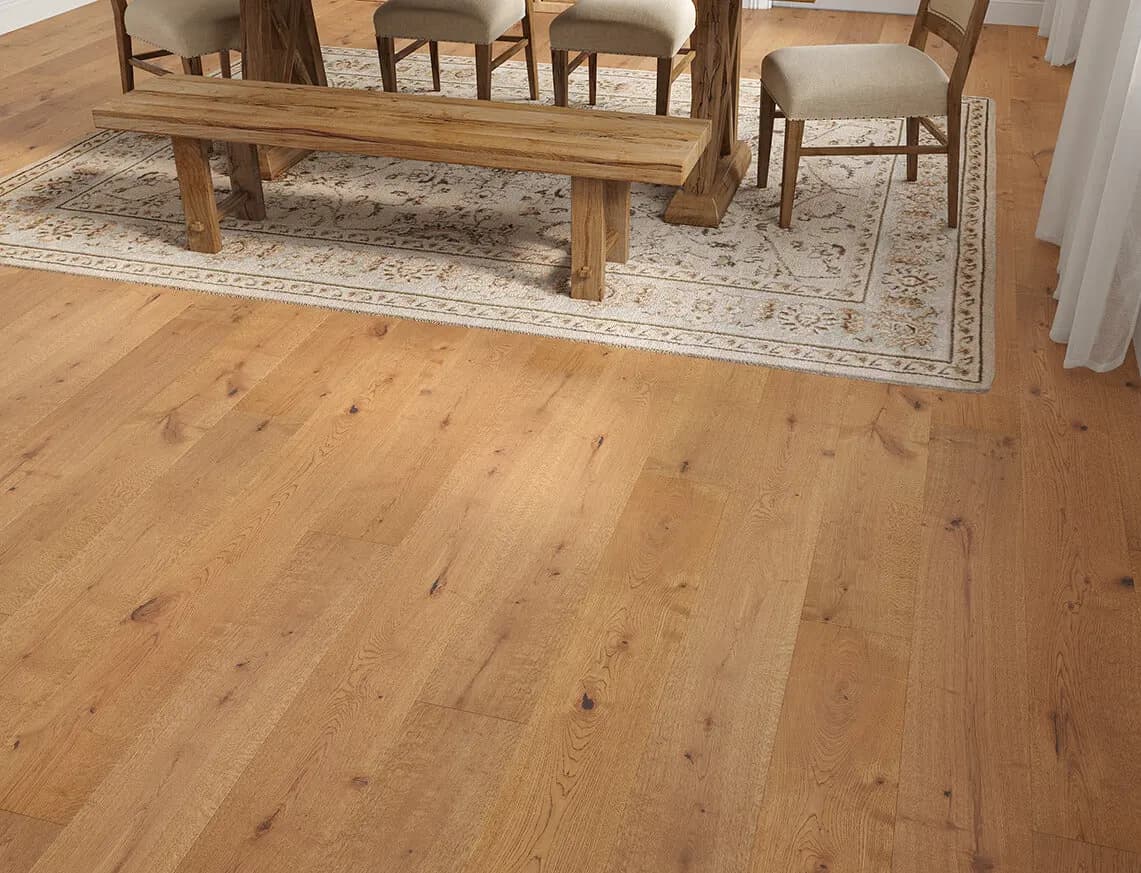 Farley Engineered Oak in a room