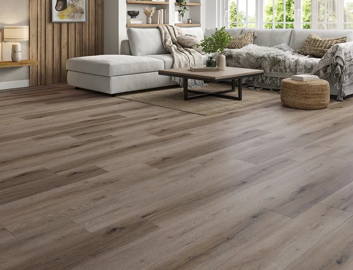 Fistral Oak SPC LVT laid in a room