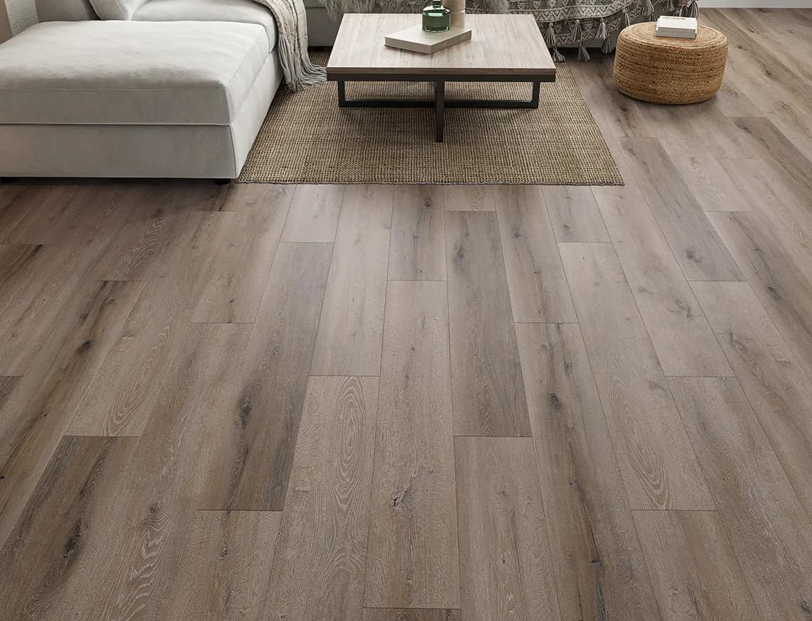 Fistral Oak SPC LVT in a room