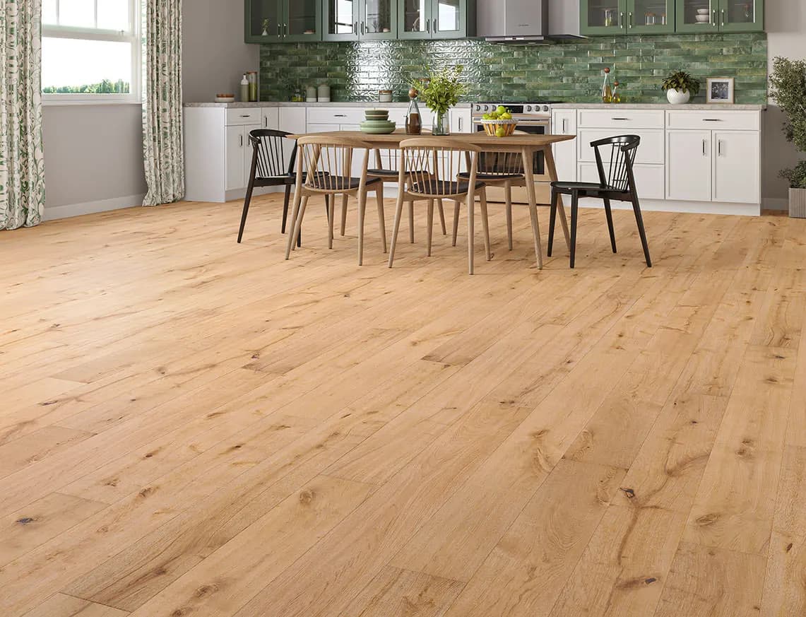 Florence Engineered Oak laid in a room