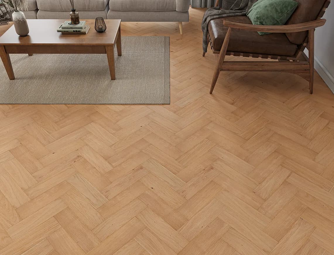 Gillingham Engineered Oak in a room
