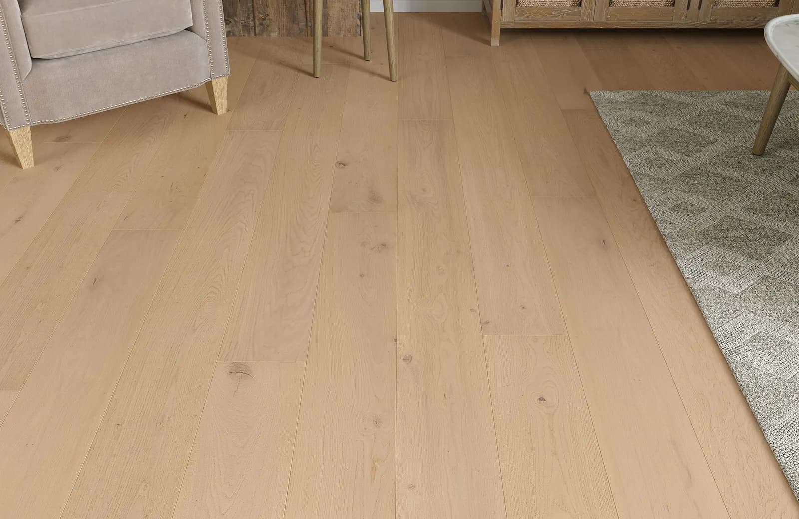 Gisburn Engineered Oak in a room
