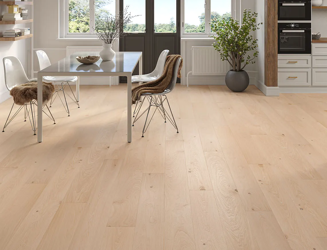 Gosford Engineered Oak laid in a room
