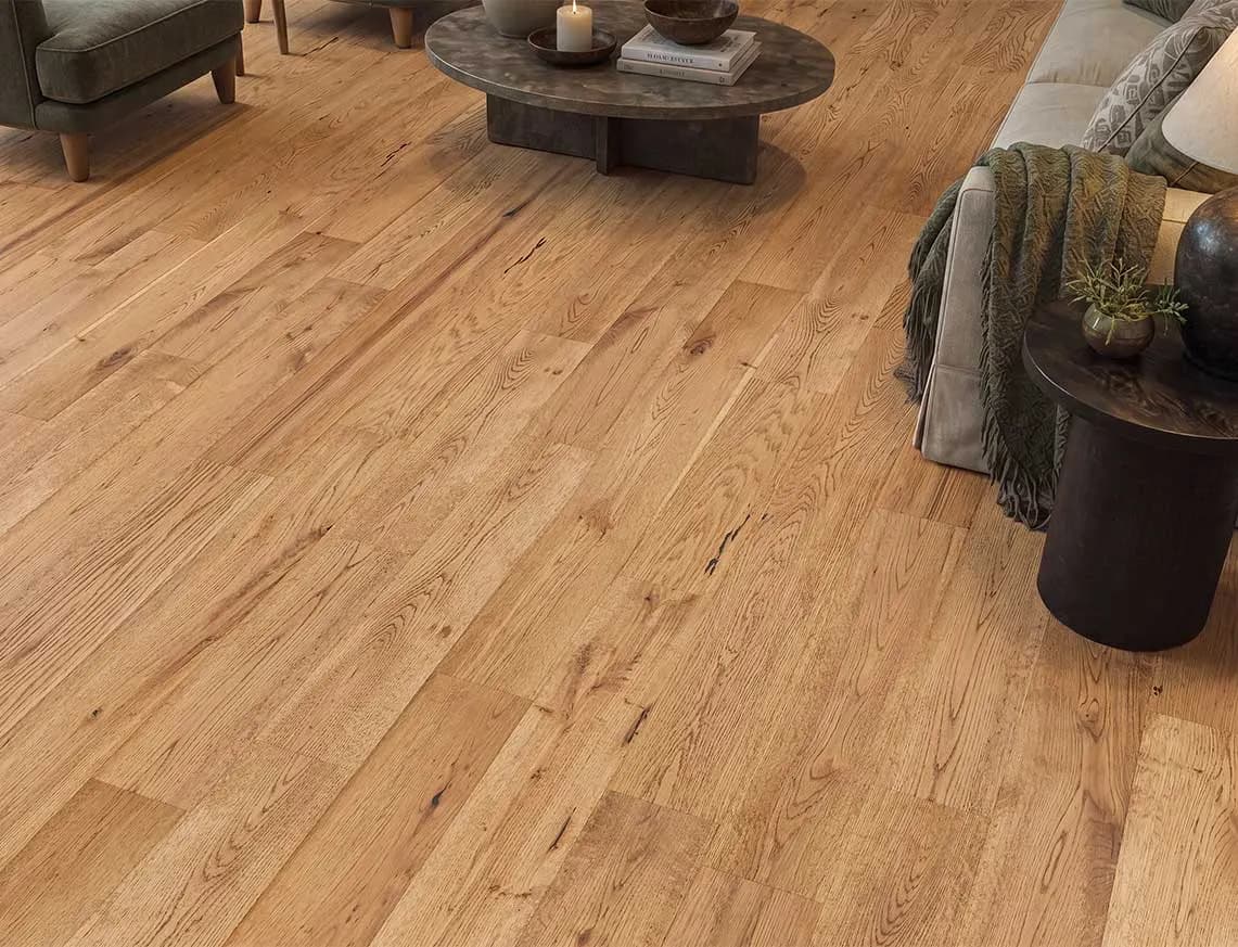 Harley Solid Oak in a room