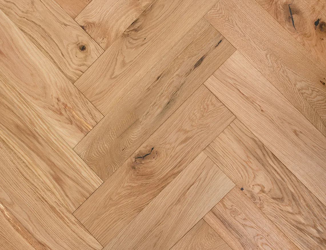 Hatfield Engineered Herringbone Oak flooring