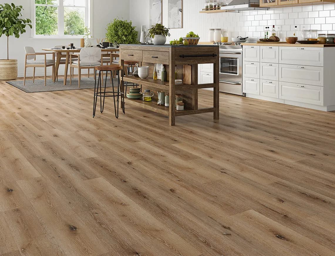 Holkham Oak SPC LVT laid in a room