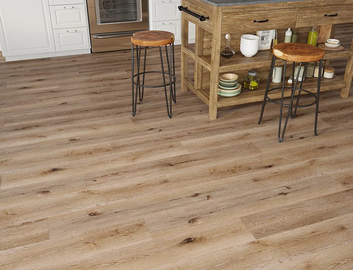 Holkham Oak SPC LVT in a room