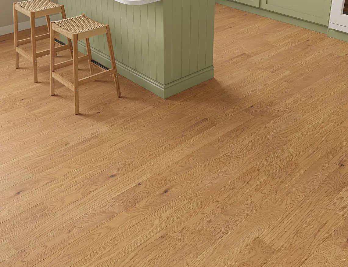 Knighton Engineered Oak in a room