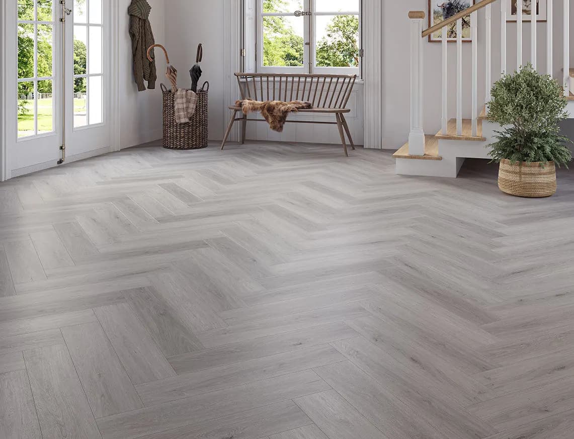 Kynance Oak SPC LVT laid in a room