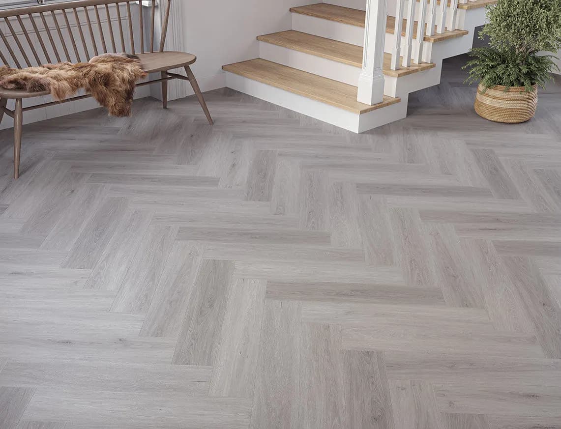 Kynance Oak SPC LVT in a room