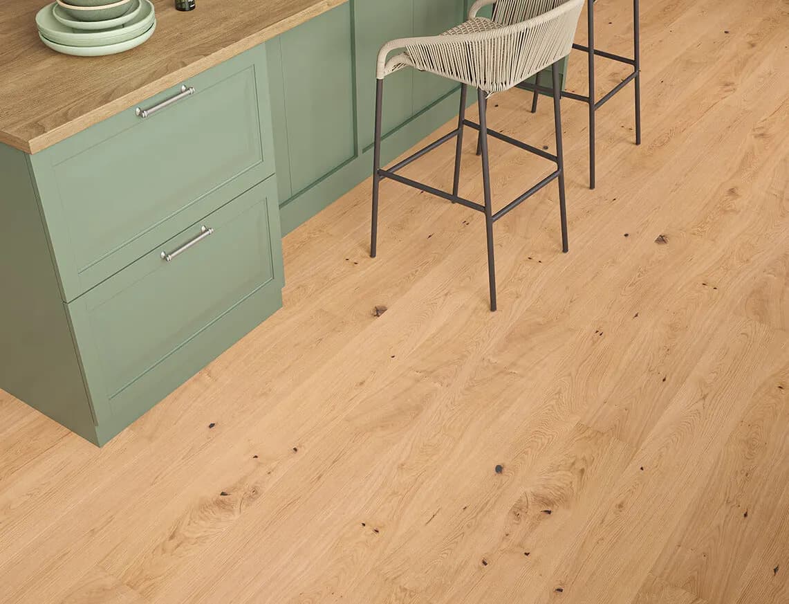 Lisburn Engineered Oak in a room