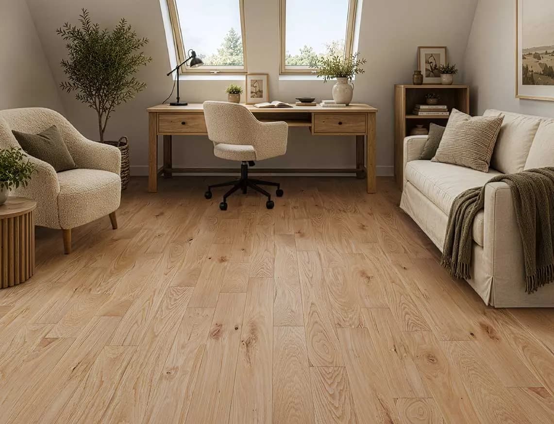 Solid Wood Flooring example