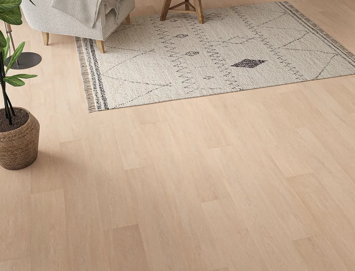 Lytham Oak SPC LVT in a room