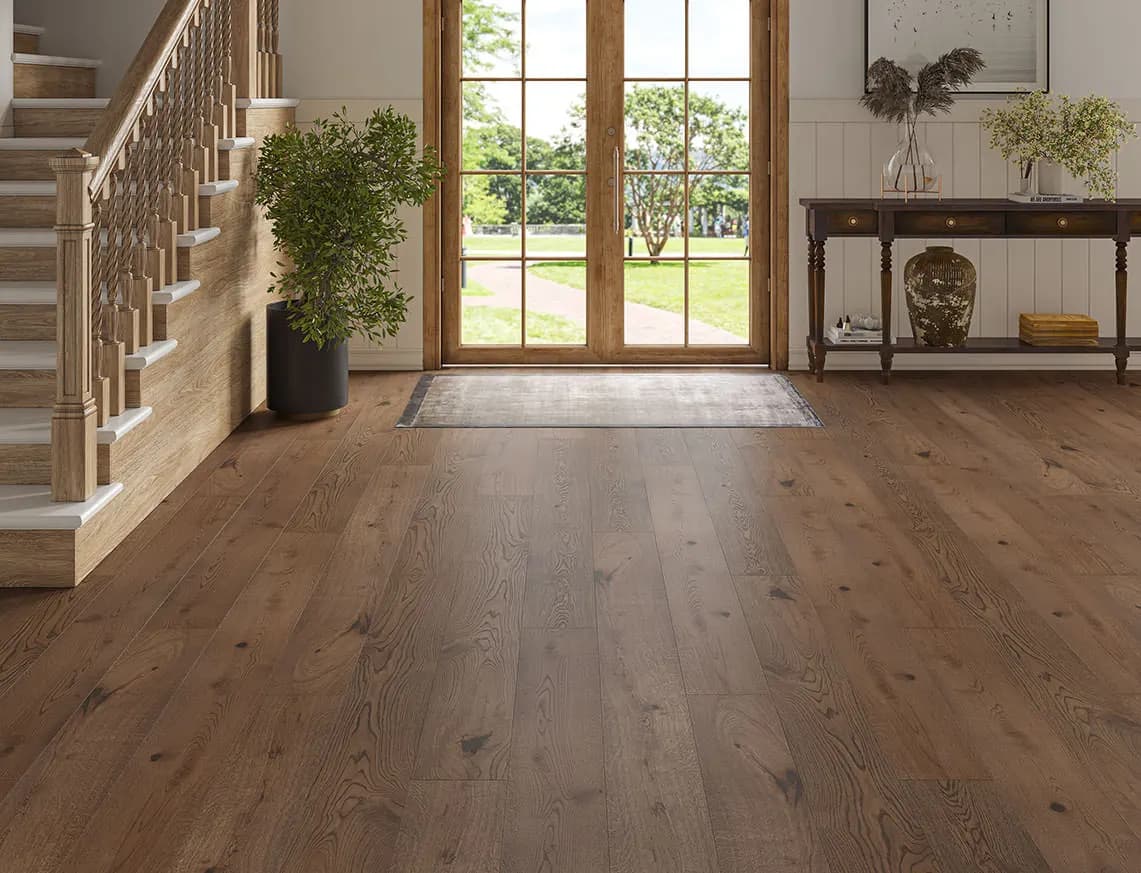 Marston Engineered Oak laid in a room