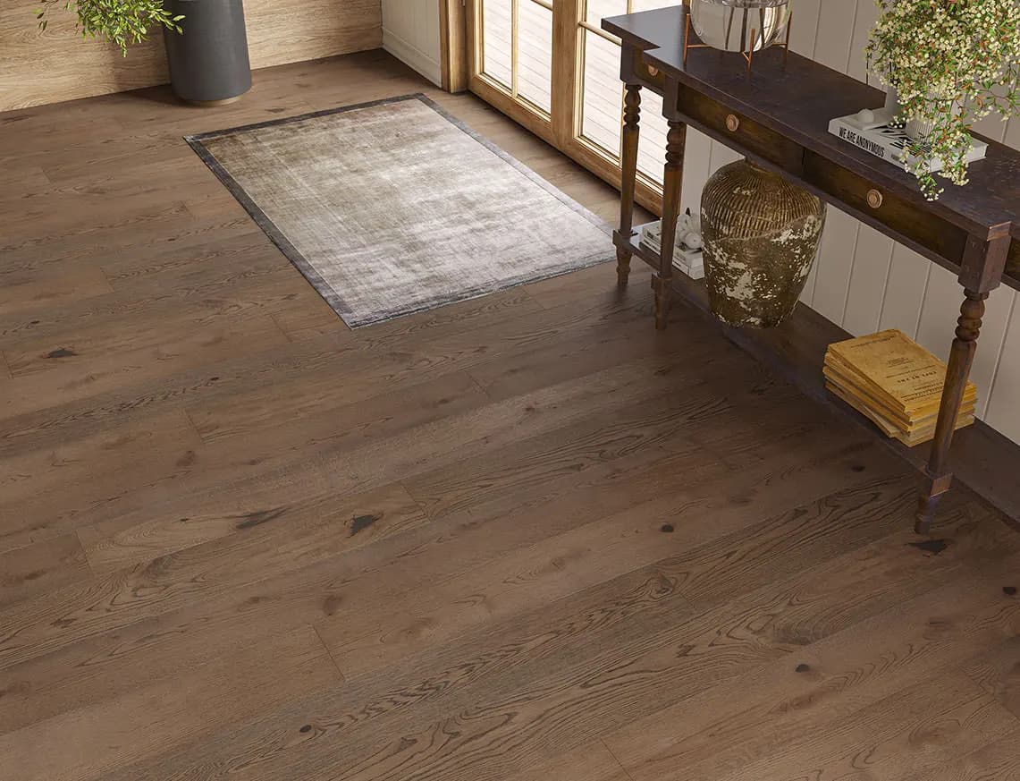 Marston Engineered Oak in a room
