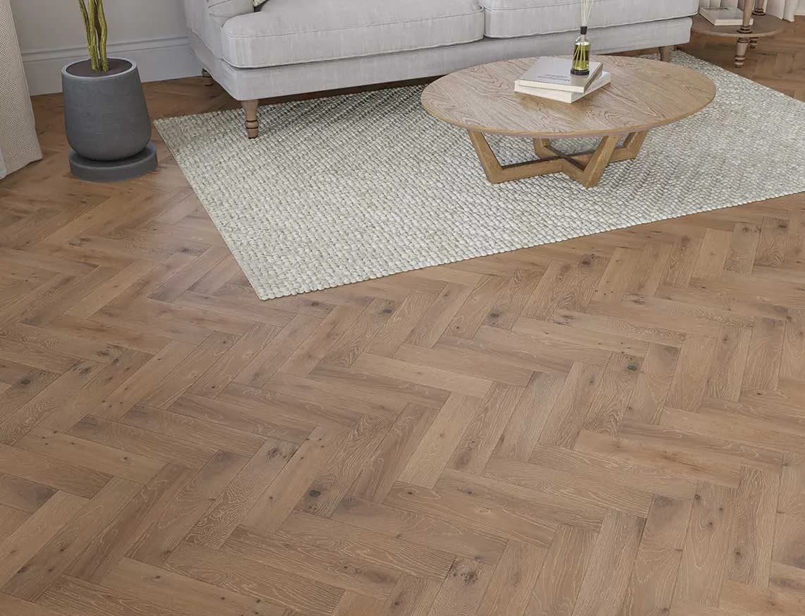 Mercia Engineered Oak in a room
