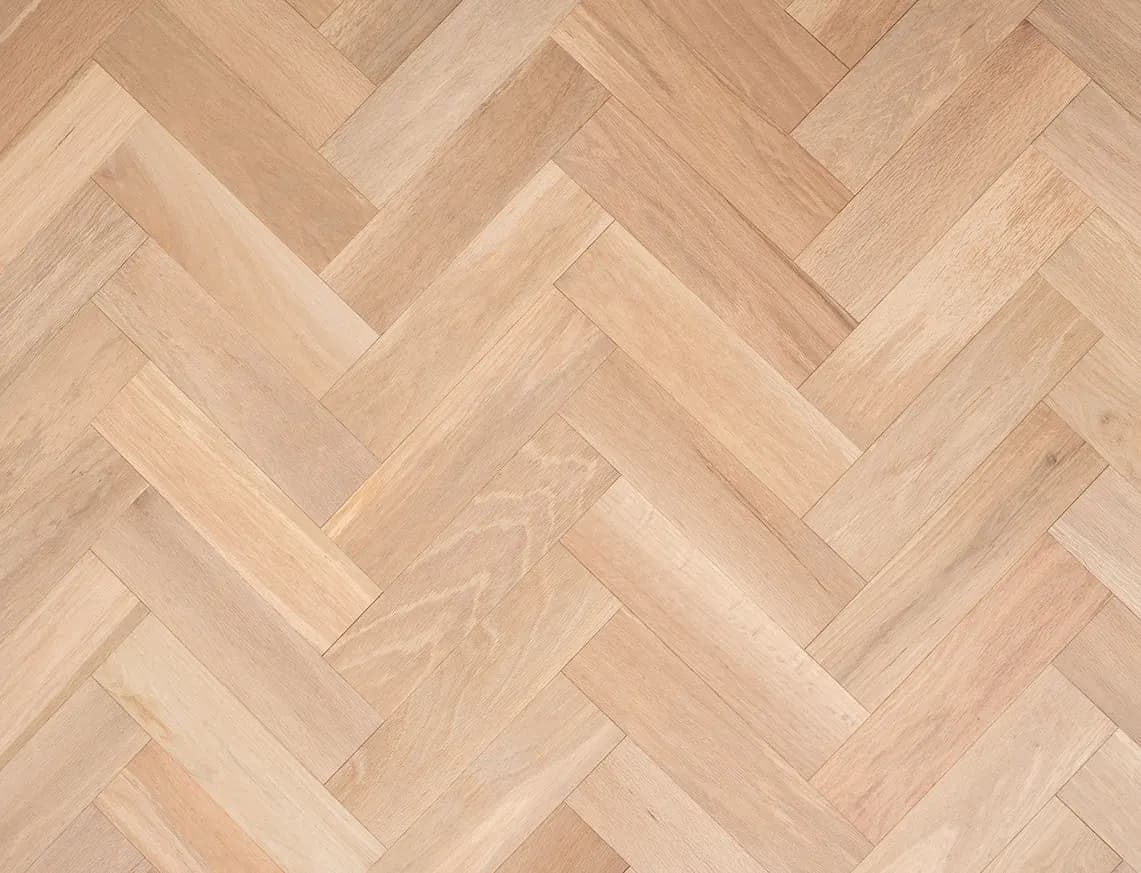 New Engineered Herringbone Oak flooring