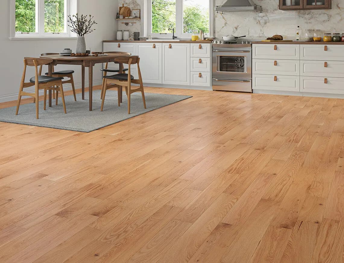 Newborough Engineered Oak laid in a room