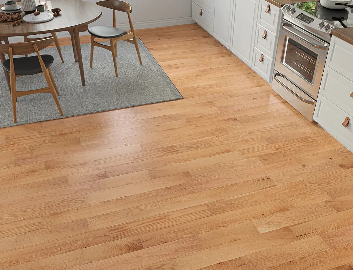 Newborough Engineered Oak in a room