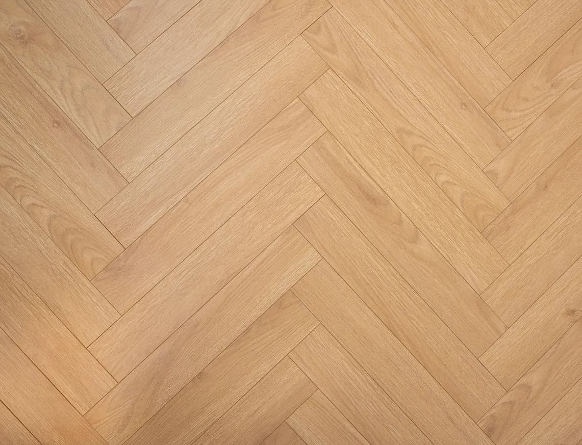 Oakleigh 8mm Herringbone Buttermere Laminate flooring