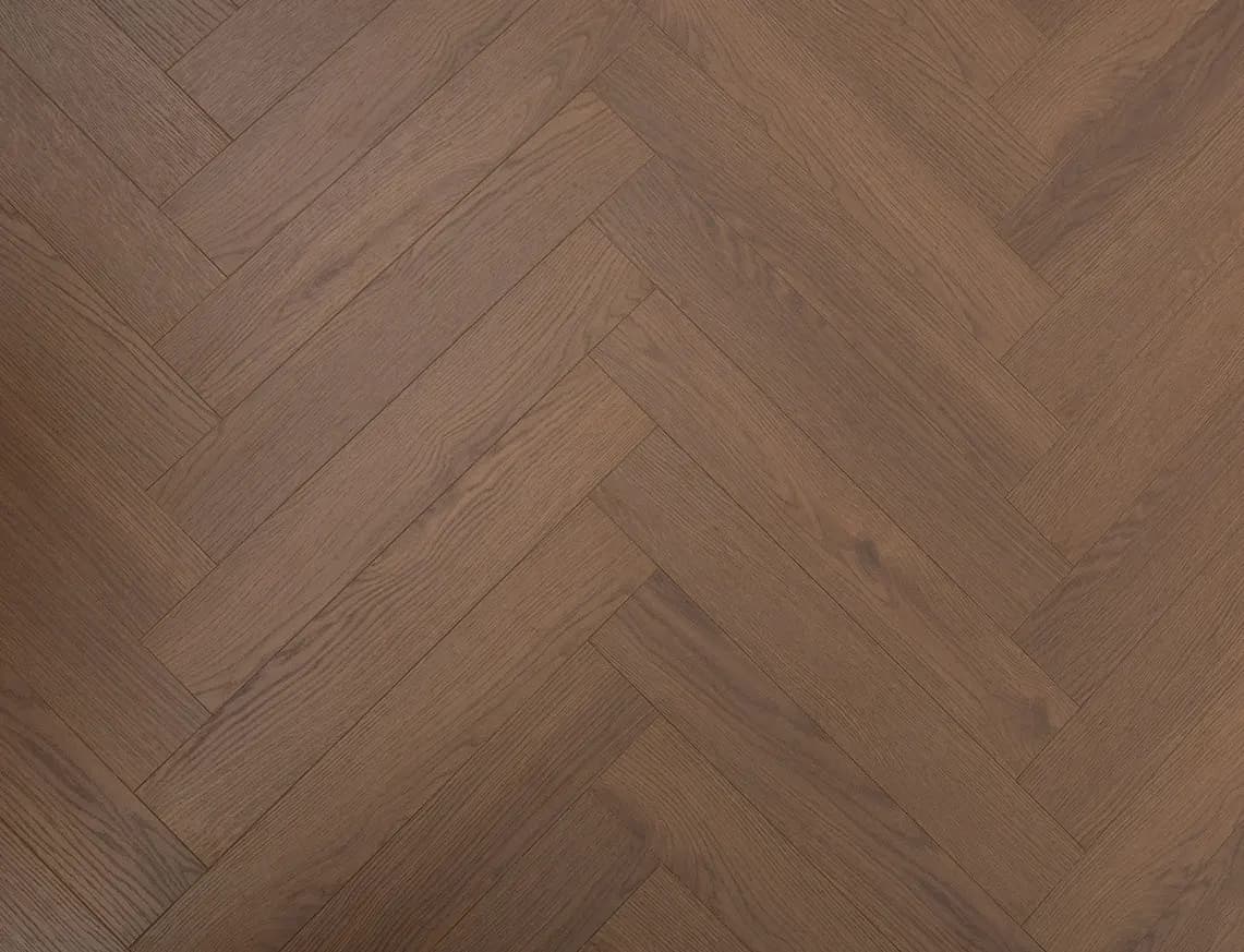 Oakleigh Deluxe 12mm Herringbone Romsey Laminate flooring