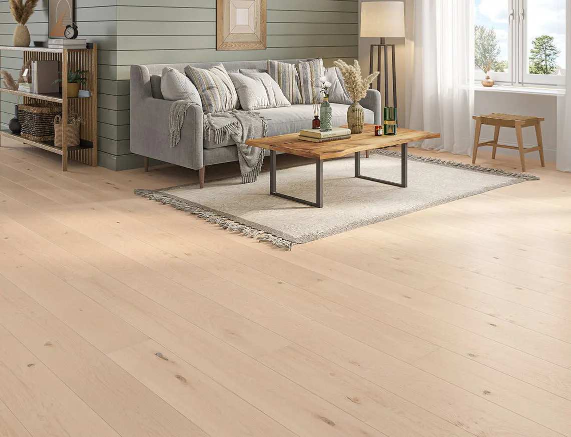 Ontario Engineered Oak laid in a room
