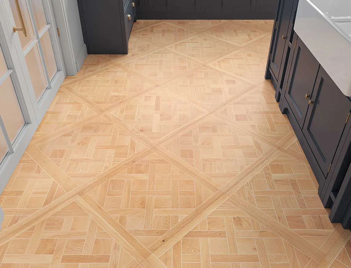 Palais Engineered Oak in a room