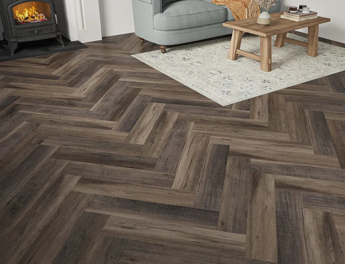 Pentle Oak SPC LVT in a room