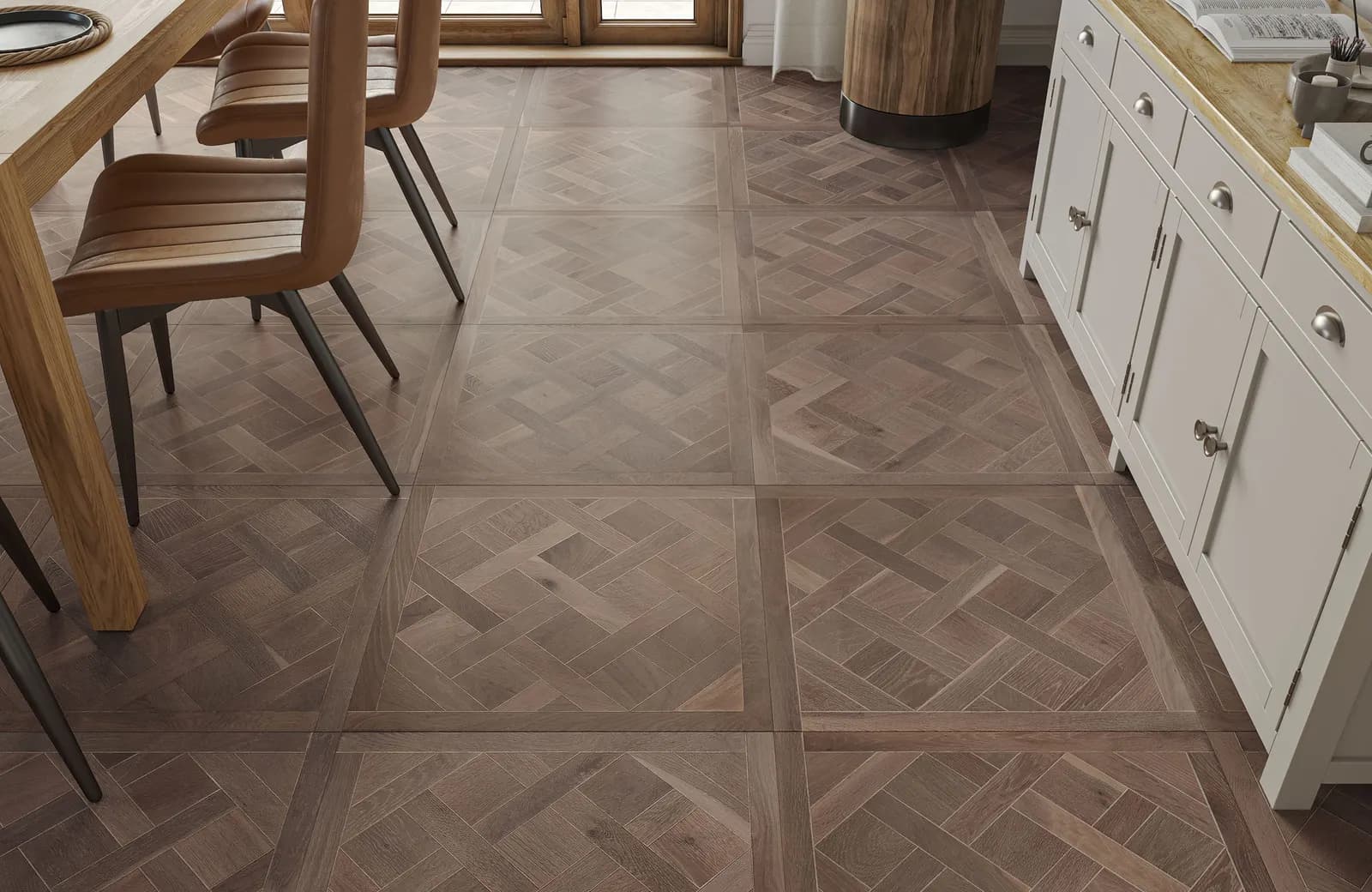 Reverence Engineered Oak in a room