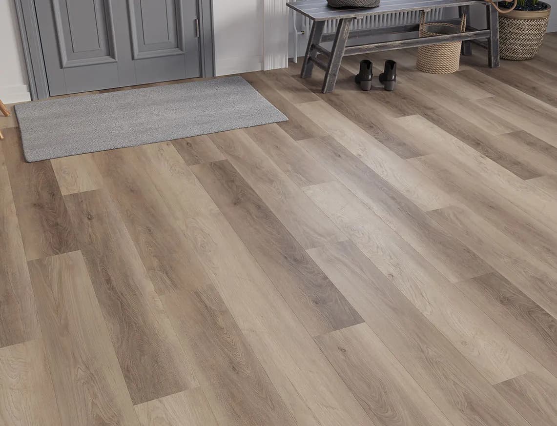 Rhossili Oak SPC LVT in a room