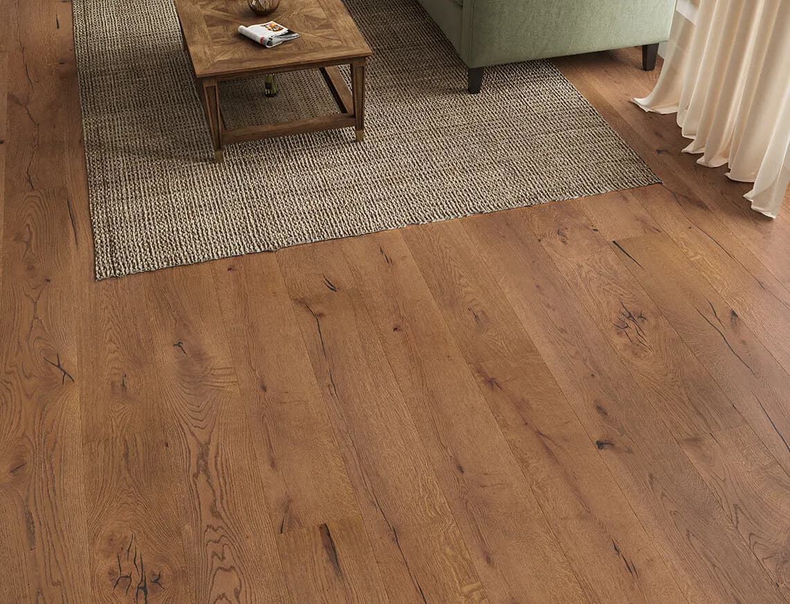 Rowntree Engineered Oak in a room