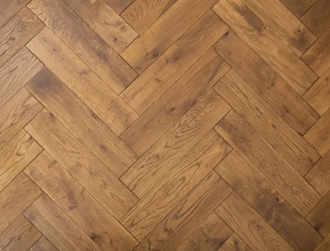 Russell Solid Herringbone Oak flooring