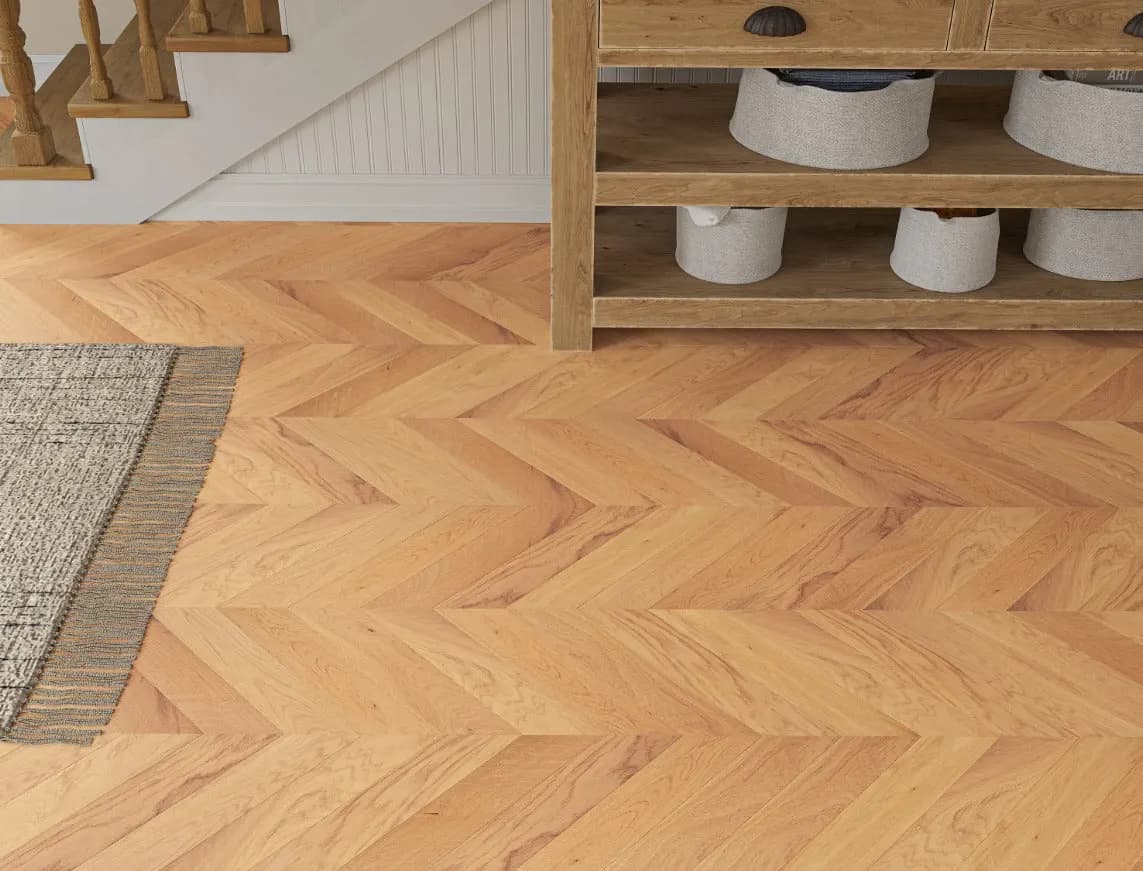 Saddleworth Engineered Oak in a room