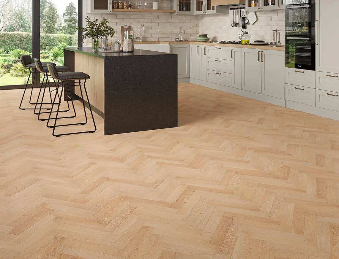 Sandwell Engineered Oak laid in a room