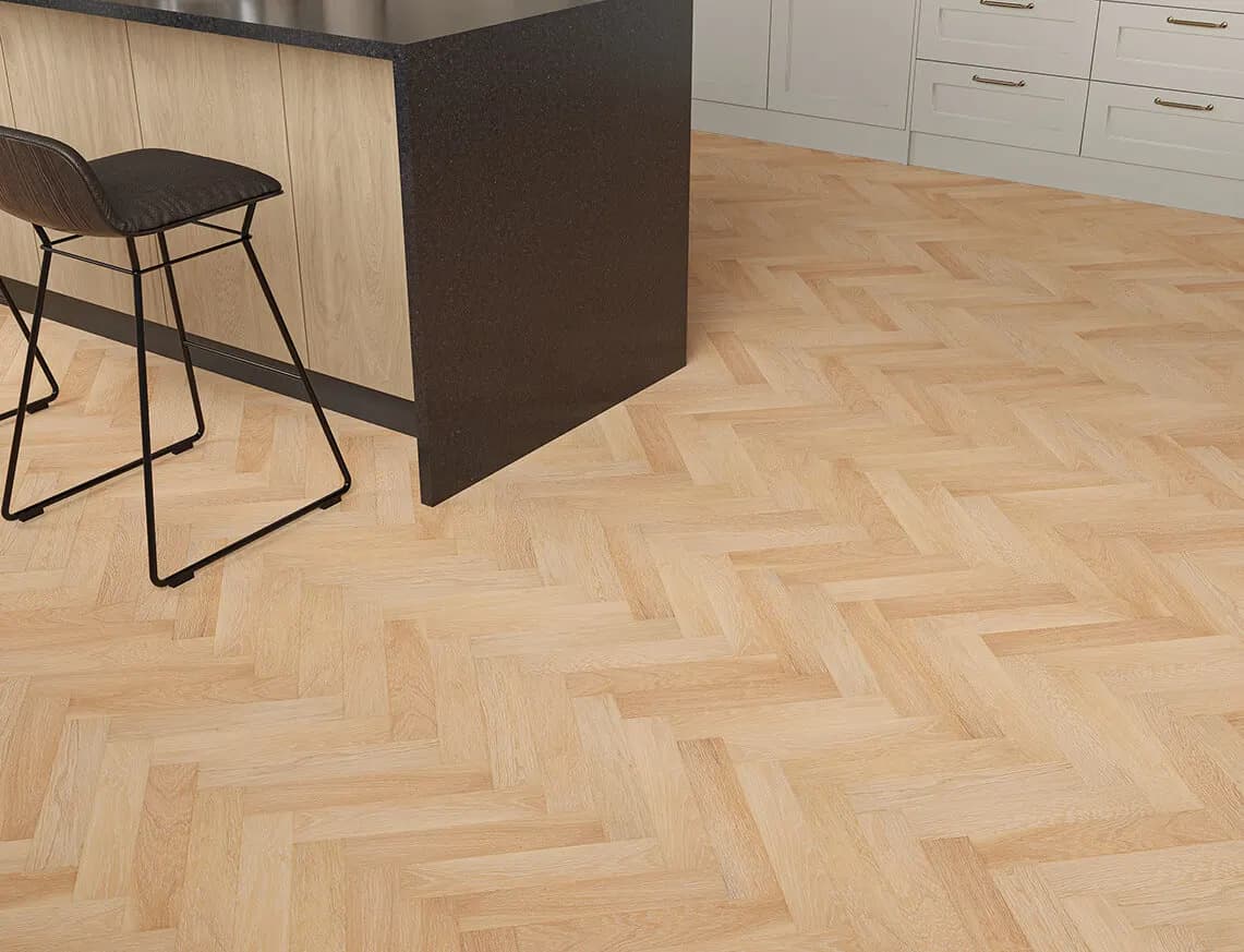 Sandwell Engineered Oak in a room