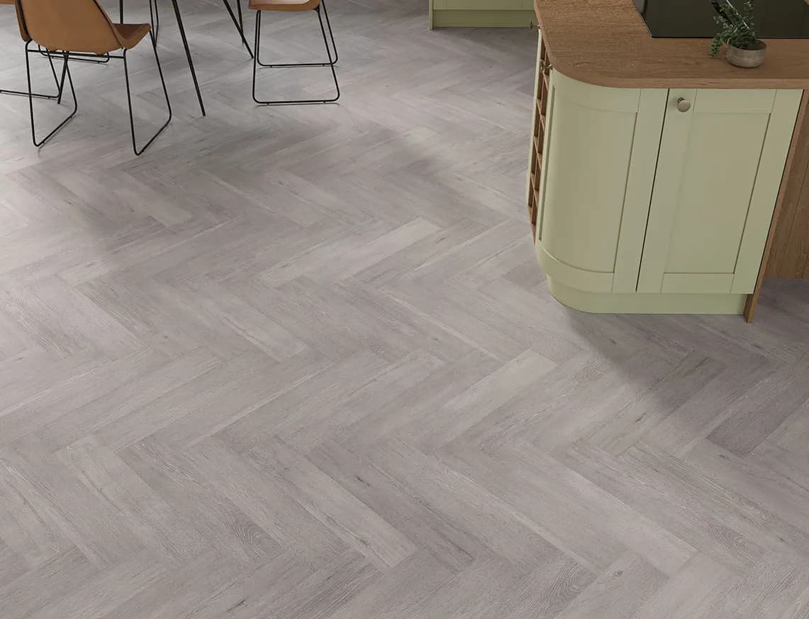 Sennen Oak SPC LVT in a room