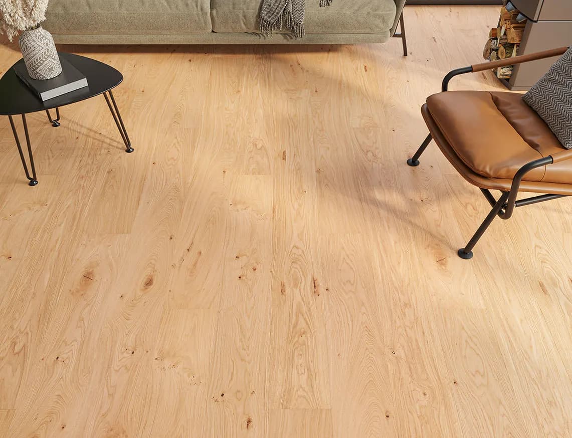 Stirling Engineered Oak in a room