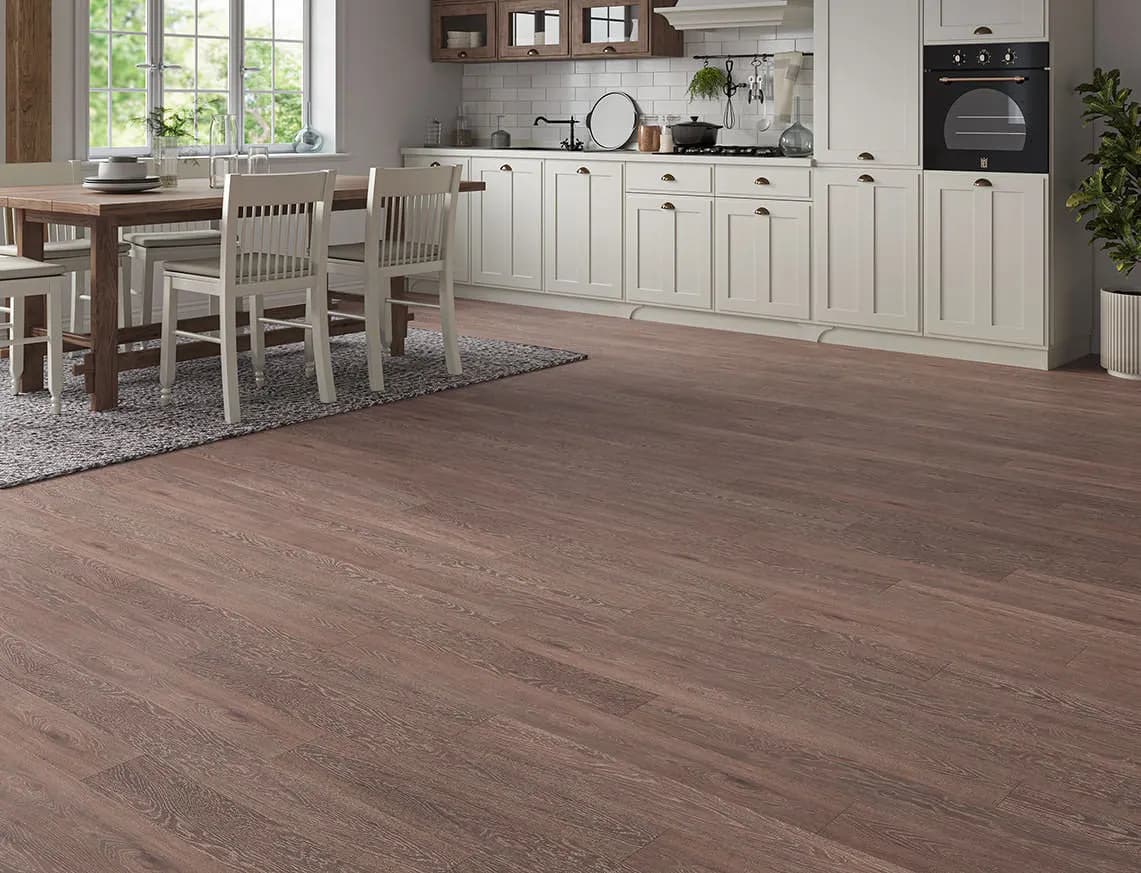 VarioClic 12mm Milano Laminate laid in a room